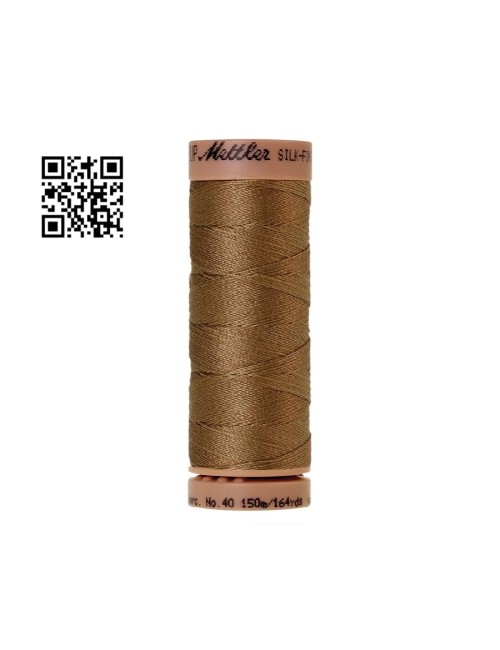 Hilo de algodón Silk Finish nº40 - Grupo Amann Mettler. Disponible en caja de 5 carretes de 150mts - Ref. 9136