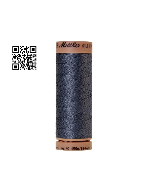 Hilo de algodón Silk Finish nº40 - Grupo Amann Mettler. Disponible en caja de 5 carretes de 150mts - Ref. 9136