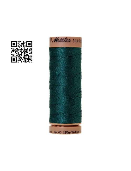 Hilo de algodón Silk Finish nº40 - Grupo Amann Mettler. Disponible en caja de 5 carretes de 150mts - Ref. 9136