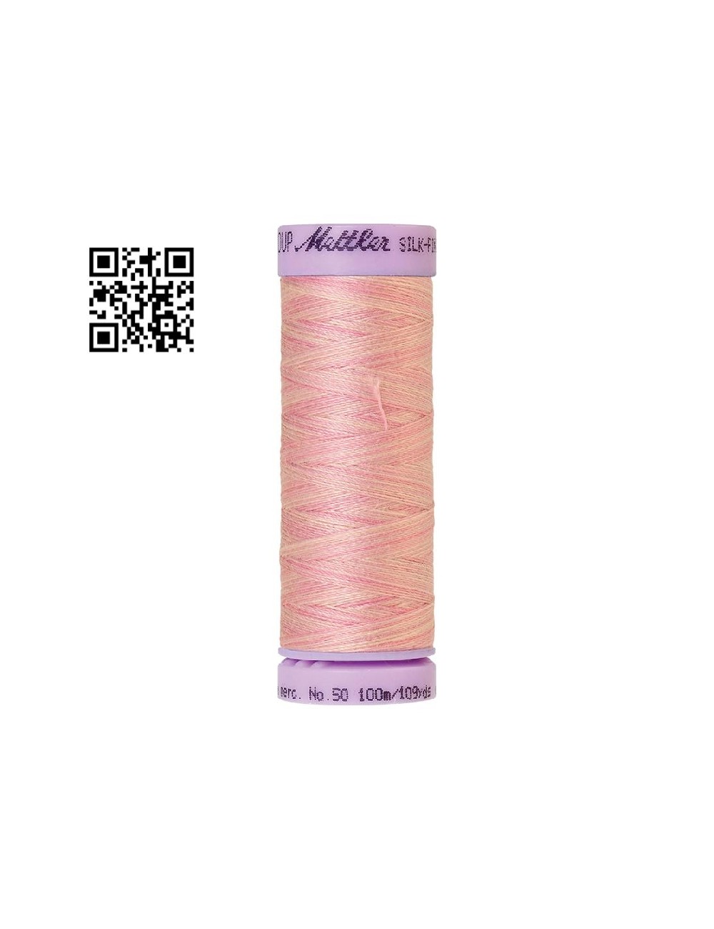 Hilo de algodón Silk Finish Multi nº50 - Grupo Amann Mettler. Disponible en caja de 5 carretes de 100mts - Ref. 9075