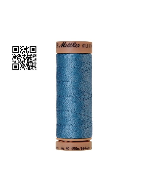 Hilo de algodón Silk Finish nº40 - Grupo Amann Mettler. Disponible en caja de 5 carretes de 150mts - Ref. 9136