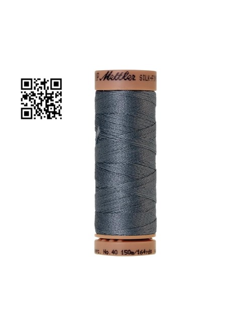 Hilo de algodón Silk Finish nº40 - Grupo Amann Mettler. Disponible en caja de 5 carretes de 150mts - Ref. 9136