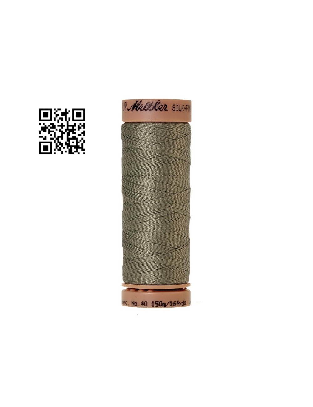 Hilo de algodón Silk Finish nº40 - Grupo Amann Mettler. Disponible en caja de 5 carretes de 150mts - Ref. 9136