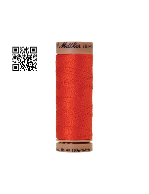 Hilo de algodón Silk Finish nº40 - Grupo Amann Mettler. Disponible en caja de 5 carretes de 150mts - Ref. 9136