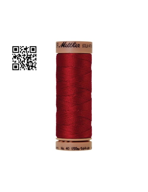Hilo de algodón Silk Finish nº40 - Grupo Amann Mettler. Disponible en caja de 5 carretes de 150mts - Ref. 9136
