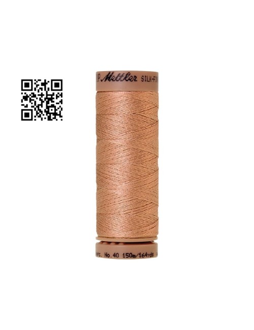 Hilo de algodón Silk Finish nº40 - Grupo Amann Mettler. Disponible en caja de 5 carretes de 150mts - Ref. 9136