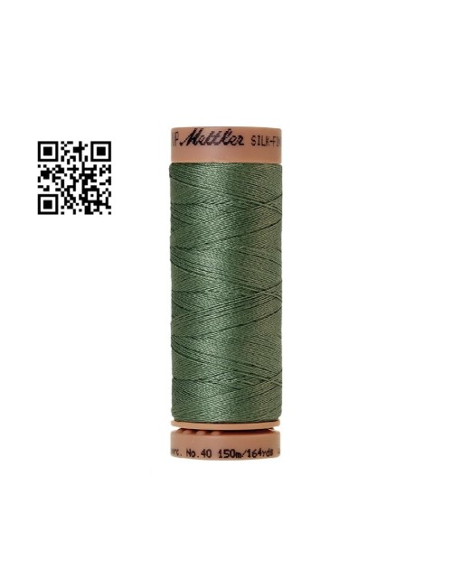 Hilo de algodón Silk Finish nº40 - Grupo Amann Mettler. Disponible en caja de 5 carretes de 150mts - Ref. 9136