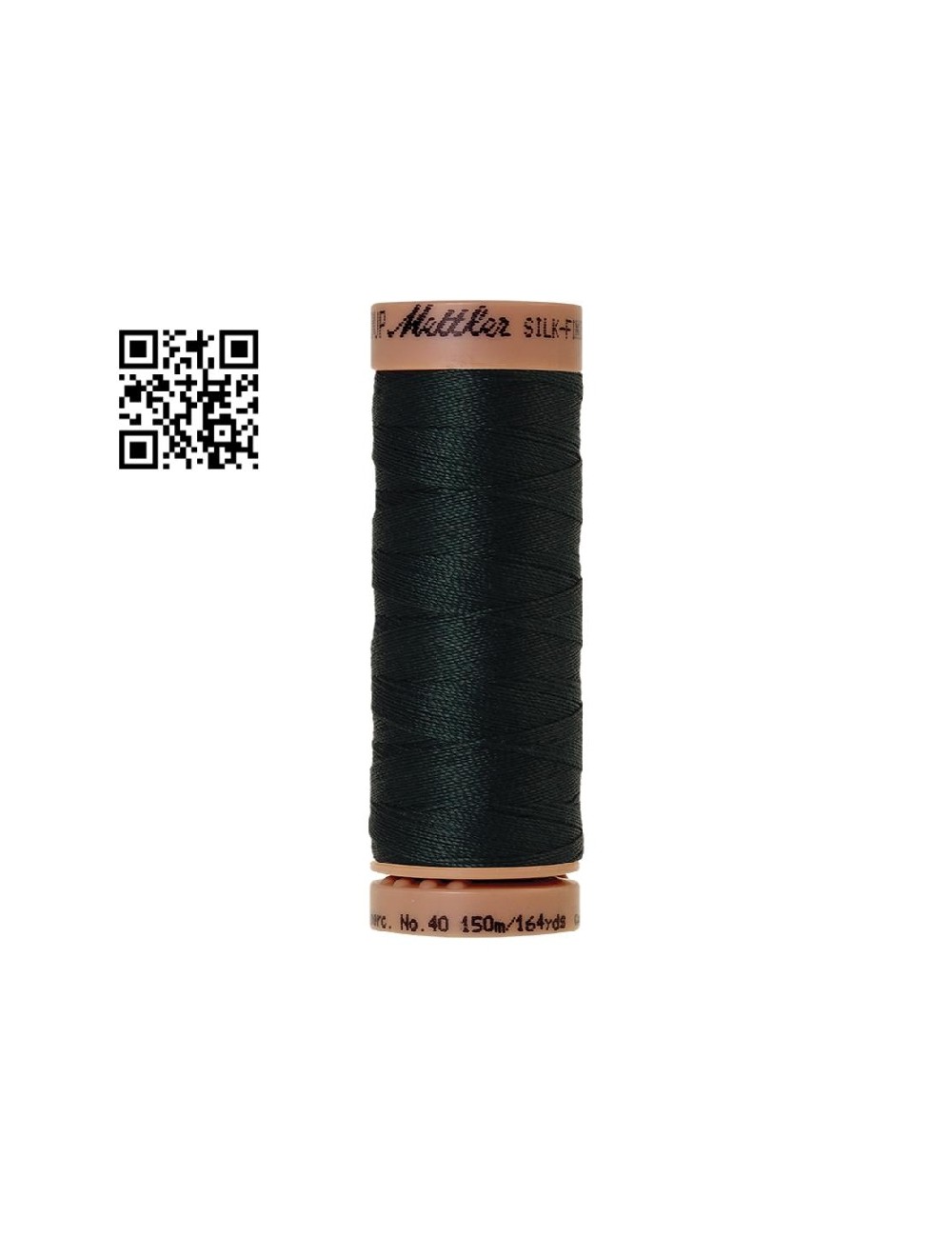 Hilo de algodón Silk Finish nº40 - Grupo Amann Mettler. Disponible en caja de 5 carretes de 150mts - Ref. 9136