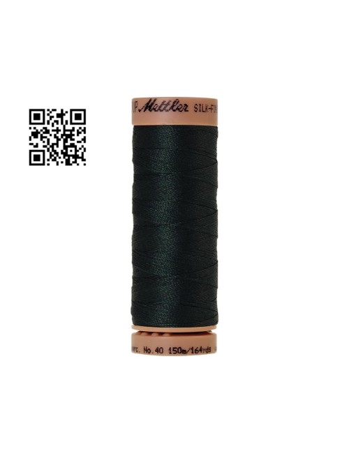 Hilo de algodón Silk Finish nº40 - Grupo Amann Mettler. Disponible en caja de 5 carretes de 150mts - Ref. 9136