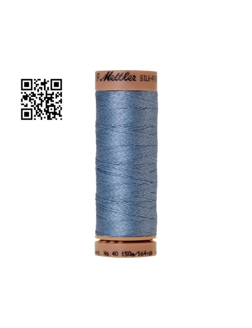 Hilo de algodón Silk Finish nº40 - Grupo Amann Mettler. Disponible en caja de 5 carretes de 150mts - Ref. 9136