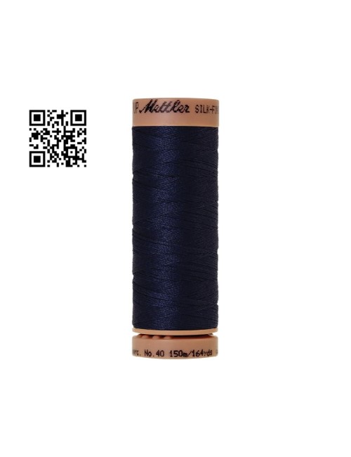 Hilo de algodón Silk Finish nº40 - Grupo Amann Mettler. Disponible en caja de 5 carretes de 150mts - Ref. 9136