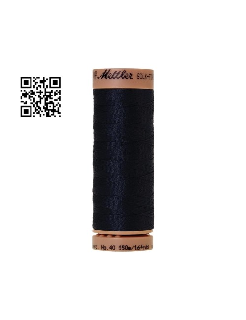 Hilo de algodón Silk Finish nº40 - Grupo Amann Mettler. Disponible en caja de 5 carretes de 150mts - Ref. 9136