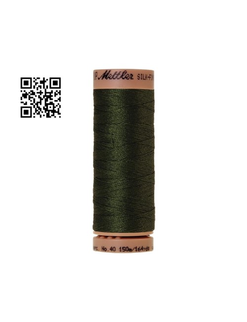 Hilo de algodón Silk Finish nº40 - Grupo Amann Mettler. Disponible en caja de 5 carretes de 150mts - Ref. 9136