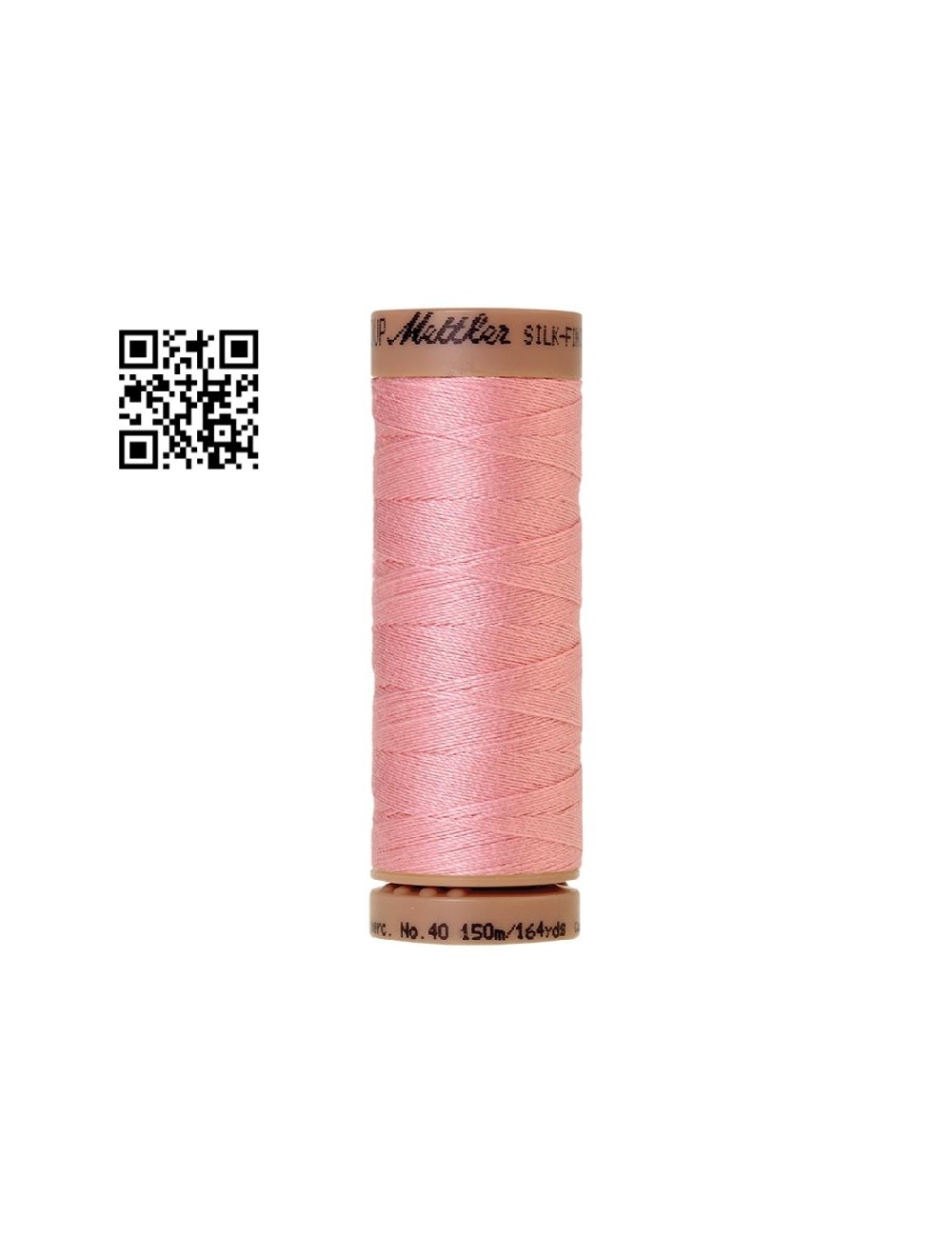 Hilo de algodón Silk Finish nº40 - Grupo Amann Mettler. Disponible en caja de 5 carretes de 150mts - Ref. 9136