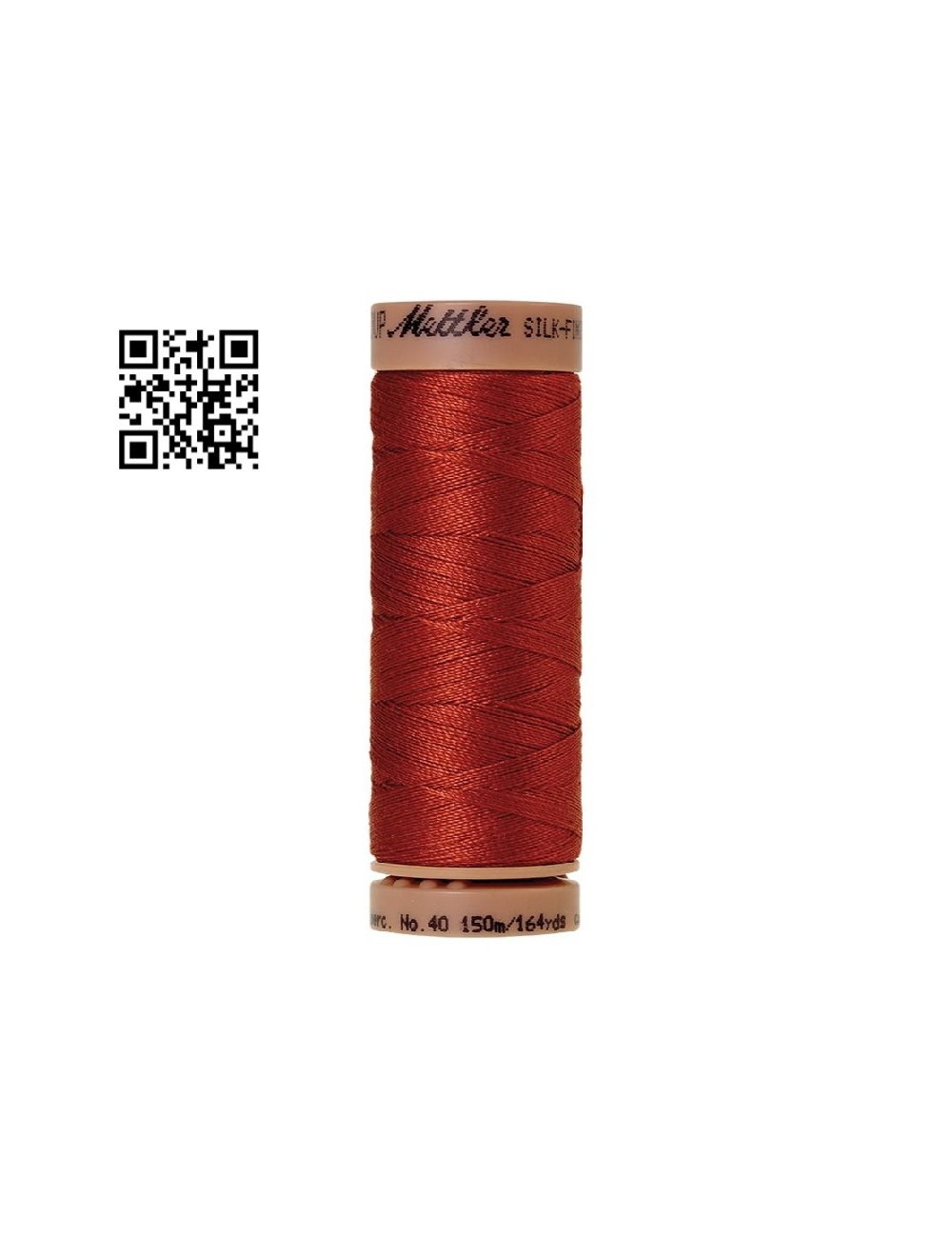 Hilo de algodón Silk Finish nº40 - Grupo Amann Mettler. Disponible en caja de 5 carretes de 150mts - Ref. 9136