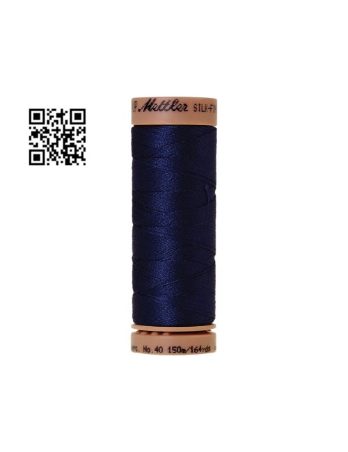 Hilo de algodón Silk Finish nº40 - Grupo Amann Mettler. Disponible en caja de 5 carretes de 150mts - Ref. 9136