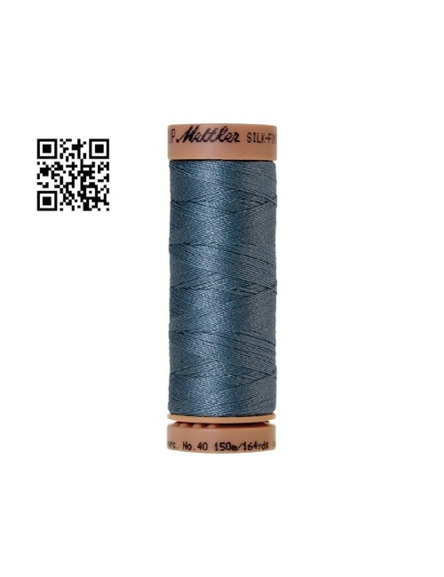 Hilo de algodón Silk Finish nº40 - Grupo Amann Mettler. Disponible en caja de 5 carretes de 150mts - Ref. 9136