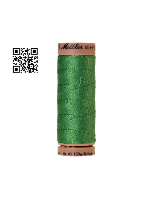 Hilo de algodón Silk Finish nº40 - Grupo Amann Mettler. Disponible en caja de 5 carretes de 150mts - Ref. 9136