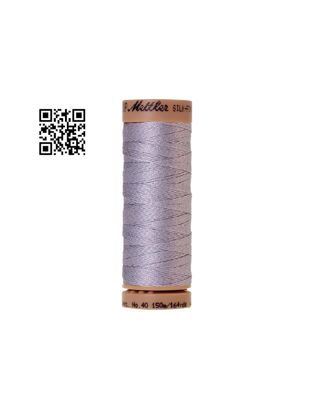 Hilo de algodón Silk Finish nº40 - Grupo Amann Mettler. Disponible en caja de 5 carretes de 150mts - Ref. 9136