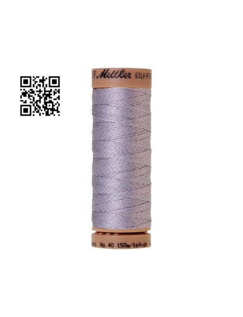 Hilo de algodón Silk Finish nº40 - Grupo Amann Mettler. Disponible en caja de 5 carretes de 150mts - Ref. 9136