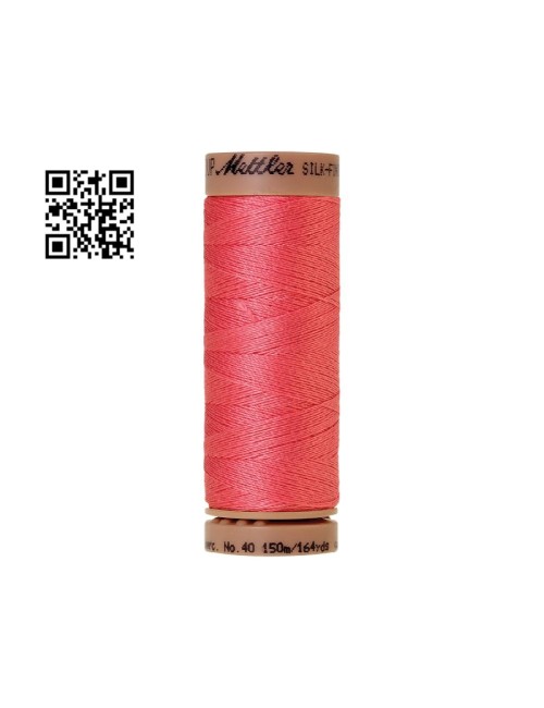 Hilo de algodón Silk Finish nº40 - Grupo Amann Mettler. Disponible en caja de 5 carretes de 150mts - Ref. 9136