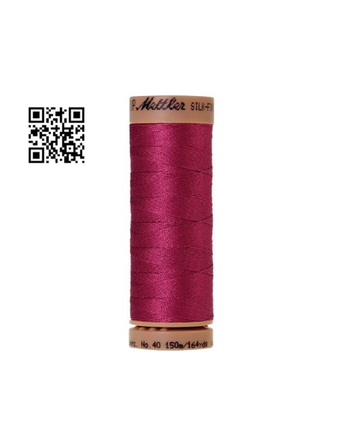 Hilo de algodón Silk Finish nº40 - Grupo Amann Mettler. Disponible en caja de 5 carretes de 150mts - Ref. 9136