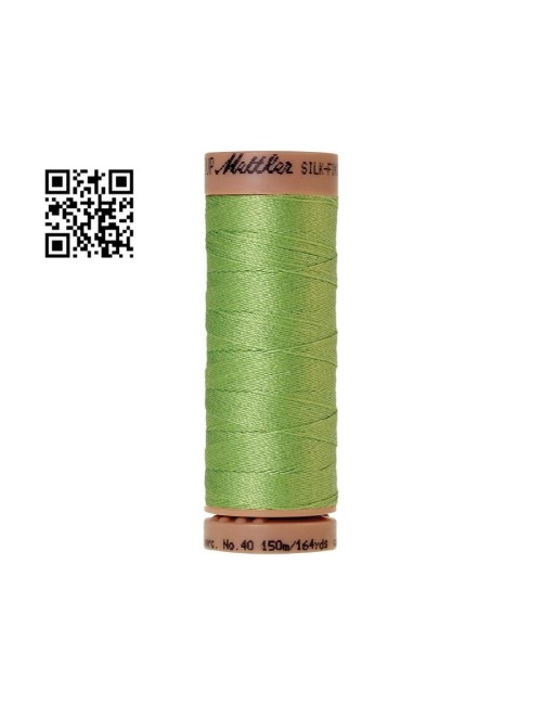 Hilo de algodón Silk Finish nº40 - Grupo Amann Mettler. Disponible en caja de 5 carretes de 150mts - Ref. 9136