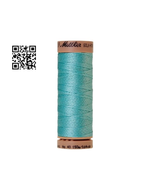 Hilo de algodón Silk Finish nº40 - Grupo Amann Mettler. Disponible en caja de 5 carretes de 150mts - Ref. 9136