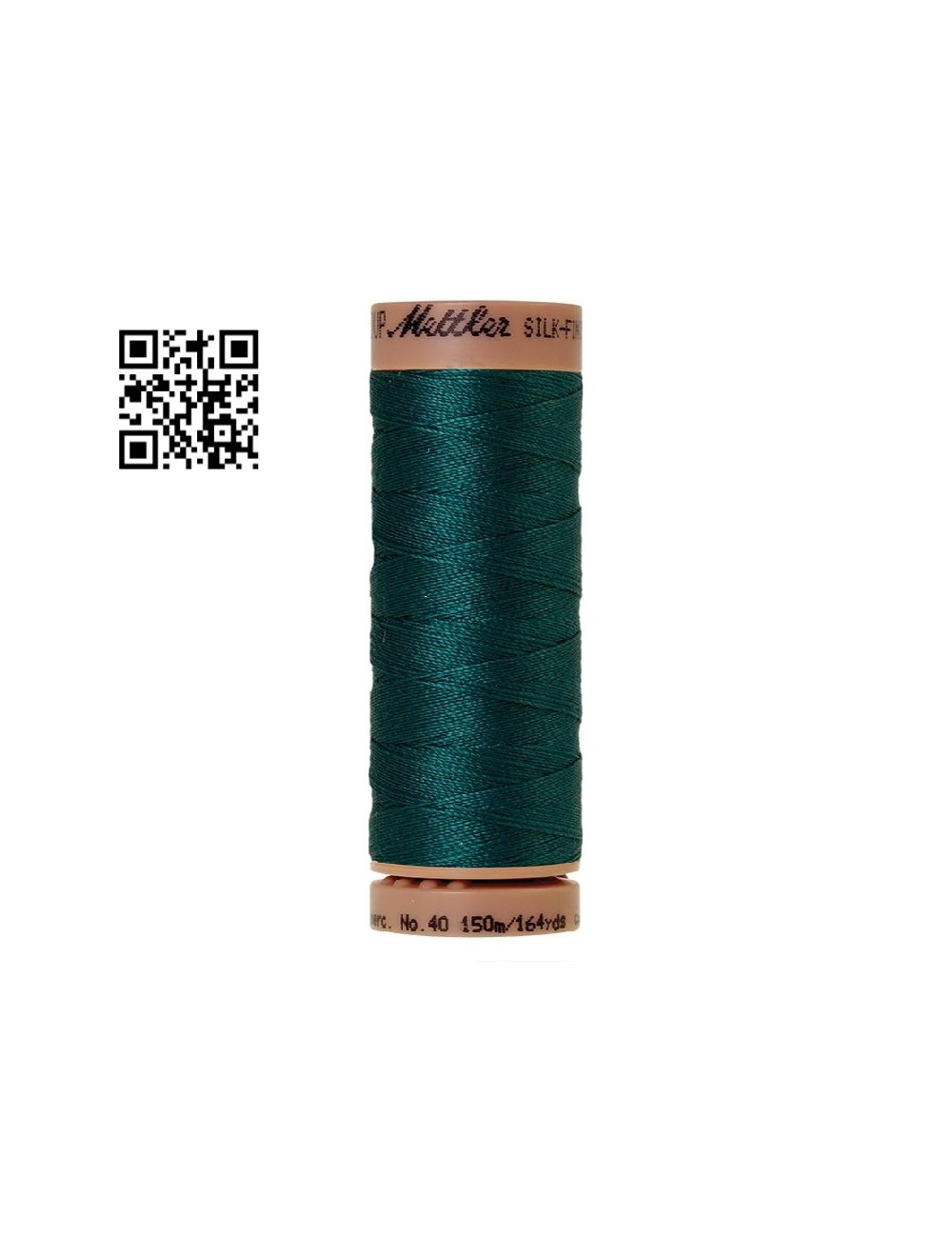 Hilo de algodón Silk Finish nº40 - Grupo Amann Mettler. Disponible en caja de 5 carretes de 150mts - Ref. 9136