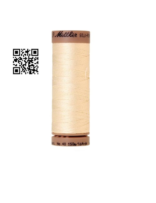 Hilo de algodón Silk Finish nº40 - Grupo Amann Mettler. Disponible en caja de 5 carretes de 150mts - Ref. 9136