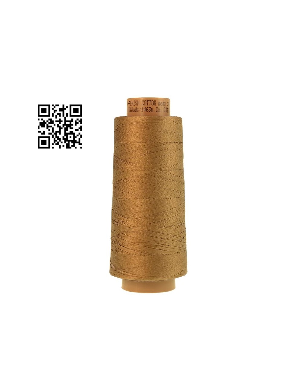 Hilo de algodón Silk Finish nº40 - Grupo Amann Mettler. Disponible en caja de 2 conos de 1463mts - Ref. 9140
