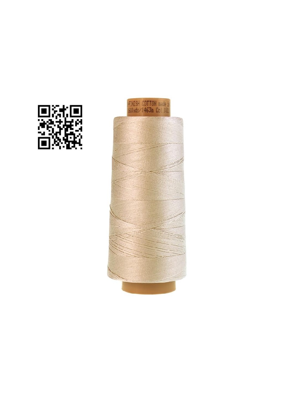 Hilo de algodón Silk Finish nº40 - Grupo Amann Mettler. Disponible en caja de 2 conos de 1463mts - Ref. 9140