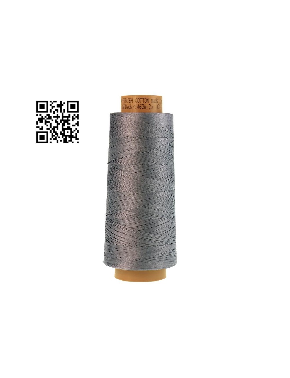 Hilo de algodón Silk Finish nº40 - Grupo Amann Mettler. Disponible en caja de 2 conos de 1463mts - Ref. 9140