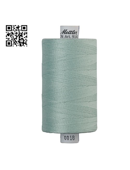 Hilo de algodón Silk Finish nº40 - Grupo Amann Mettler. Disponible en caja de 5 carretes de 1000mts - Ref. 9141