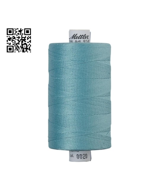 Hilo de algodón Silk Finish nº40 - Grupo Amann Mettler. Disponible en caja de 5 carretes de 1000mts - Ref. 9141