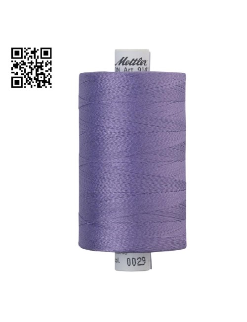 Hilo de algodón Silk Finish nº40 - Grupo Amann Mettler. Disponible en caja de 5 carretes de 1000mts - Ref. 9141