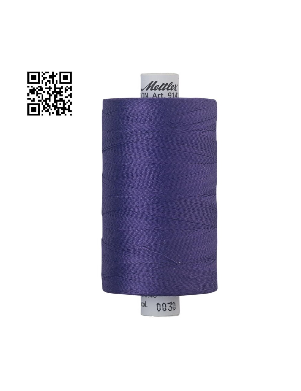 Hilo de algodón Silk Finish nº40 - Grupo Amann Mettler. Disponible en caja de 5 carretes de 1000mts - Ref. 9141