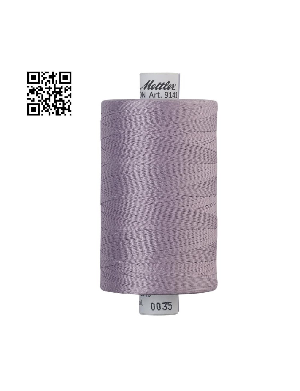 Hilo de algodón Silk Finish nº40 - Grupo Amann Mettler. Disponible en caja de 5 carretes de 1000mts - Ref. 9141