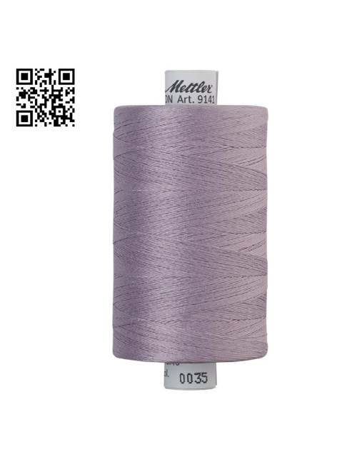 Hilo de algodón Silk Finish nº40 - Grupo Amann Mettler. Disponible en caja de 5 carretes de 1000mts - Ref. 9141