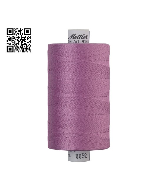 Hilo de algodón Silk Finish nº40 - Grupo Amann Mettler. Disponible en caja de 5 carretes de 1000mts - Ref. 9141