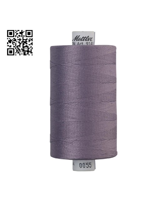 Hilo de algodón Silk Finish nº40 - Grupo Amann Mettler. Disponible en caja de 5 carretes de 1000mts - Ref. 9141