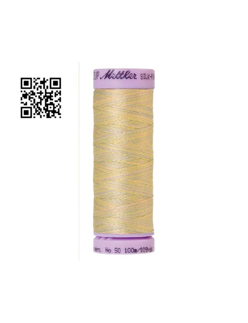Hilo de algodón Silk Finish Multi nº50 - Grupo Amann Mettler. Disponible en caja de 5 carretes de 100mts - Ref. 9075