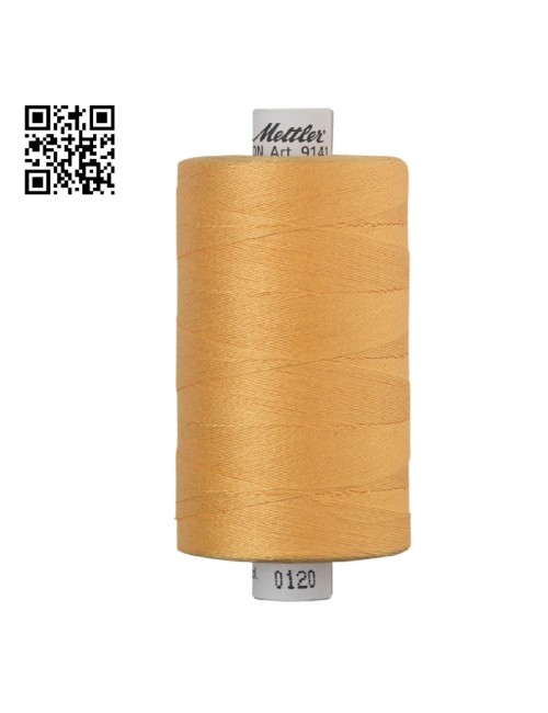 Hilo de algodón Silk Finish nº40 - Grupo Amann Mettler. Disponible en caja de 5 carretes de 1000mts - Ref. 9141