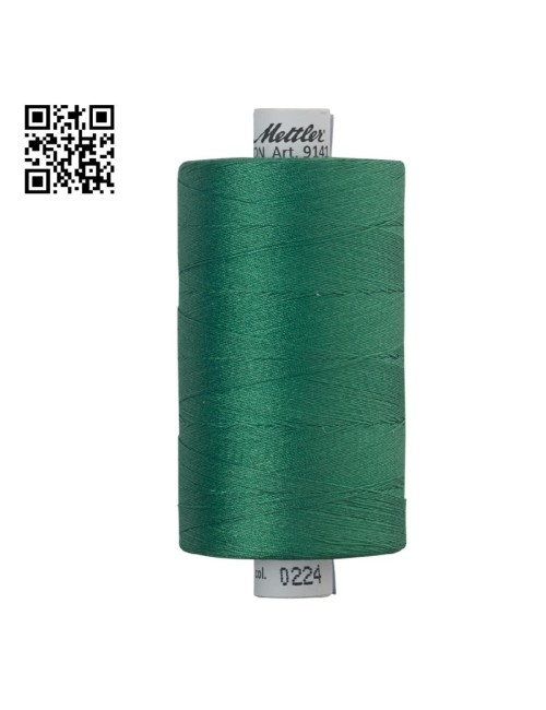 Hilo de algodón Silk Finish nº40 - Grupo Amann Mettler. Disponible en caja de 5 carretes de 1000mts - Ref. 9141