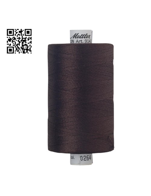 Hilo de algodón Silk Finish nº40 - Grupo Amann Mettler. Disponible en caja de 5 carretes de 1000mts - Ref. 9141