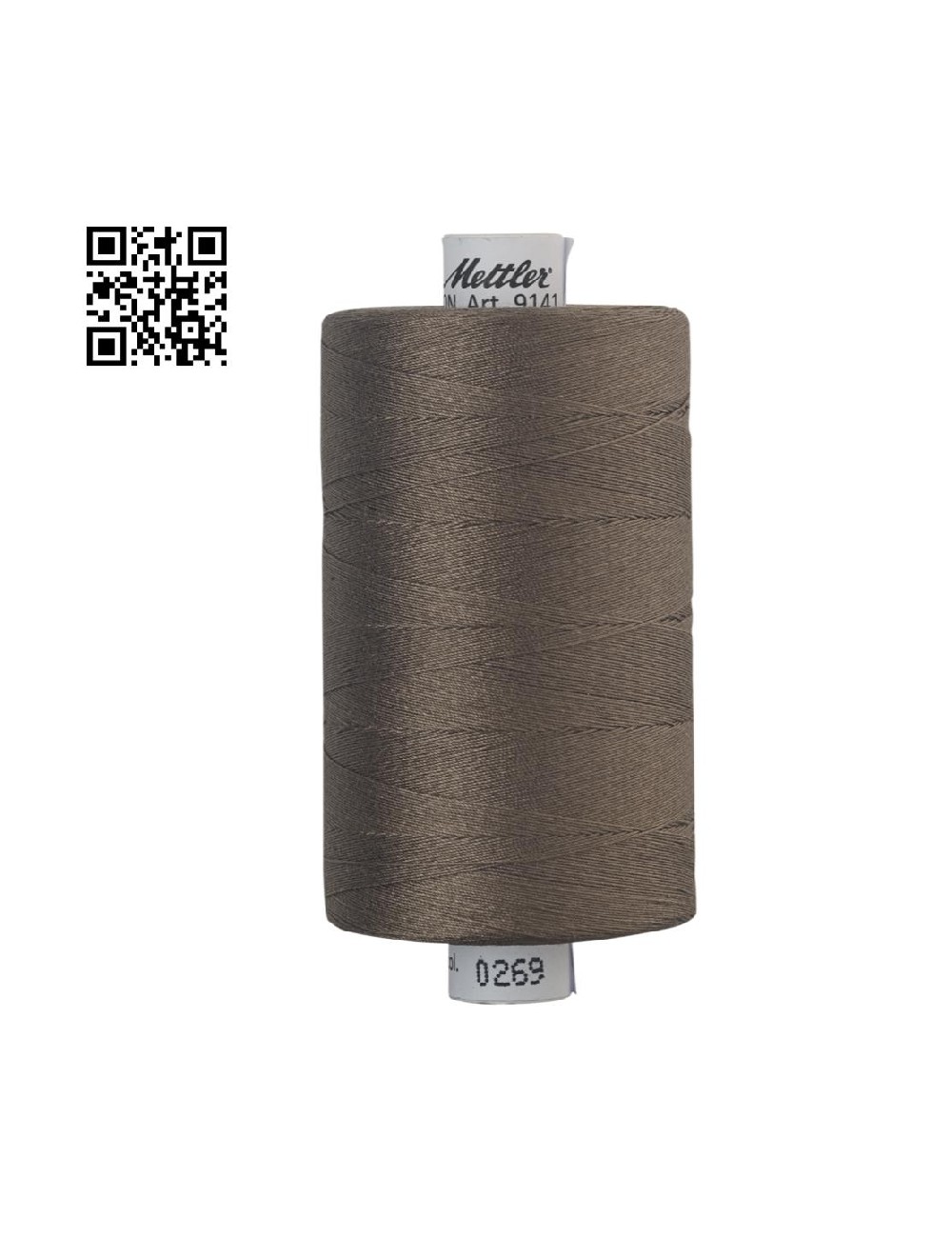 Hilo de algodón Silk Finish nº40 - Grupo Amann Mettler. Disponible en caja de 5 carretes de 1000mts - Ref. 9141