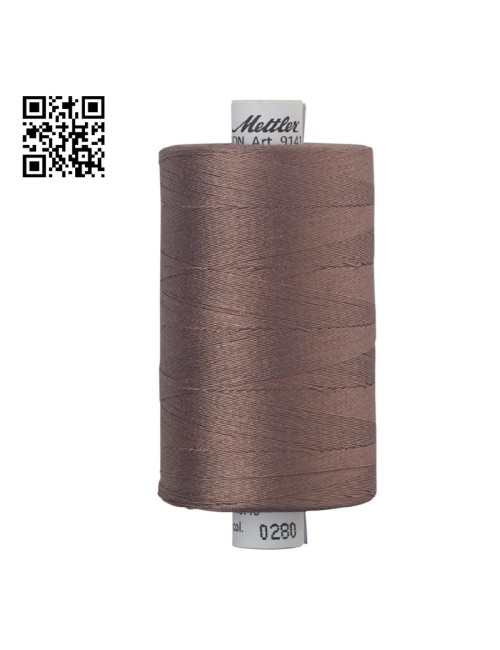 Hilo de algodón Silk Finish nº40 - Grupo Amann Mettler. Disponible en caja de 5 carretes de 1000mts - Ref. 9141