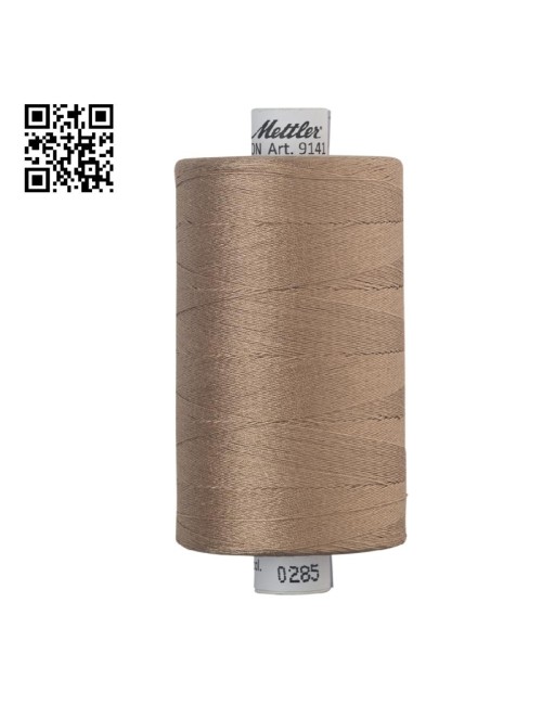 Hilo de algodón Silk Finish nº40 - Grupo Amann Mettler. Disponible en caja de 5 carretes de 1000mts - Ref. 9141