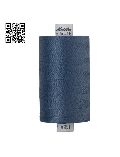 Hilo de algodón Silk Finish nº40 - Grupo Amann Mettler. Disponible en caja de 5 carretes de 1000mts - Ref. 9141