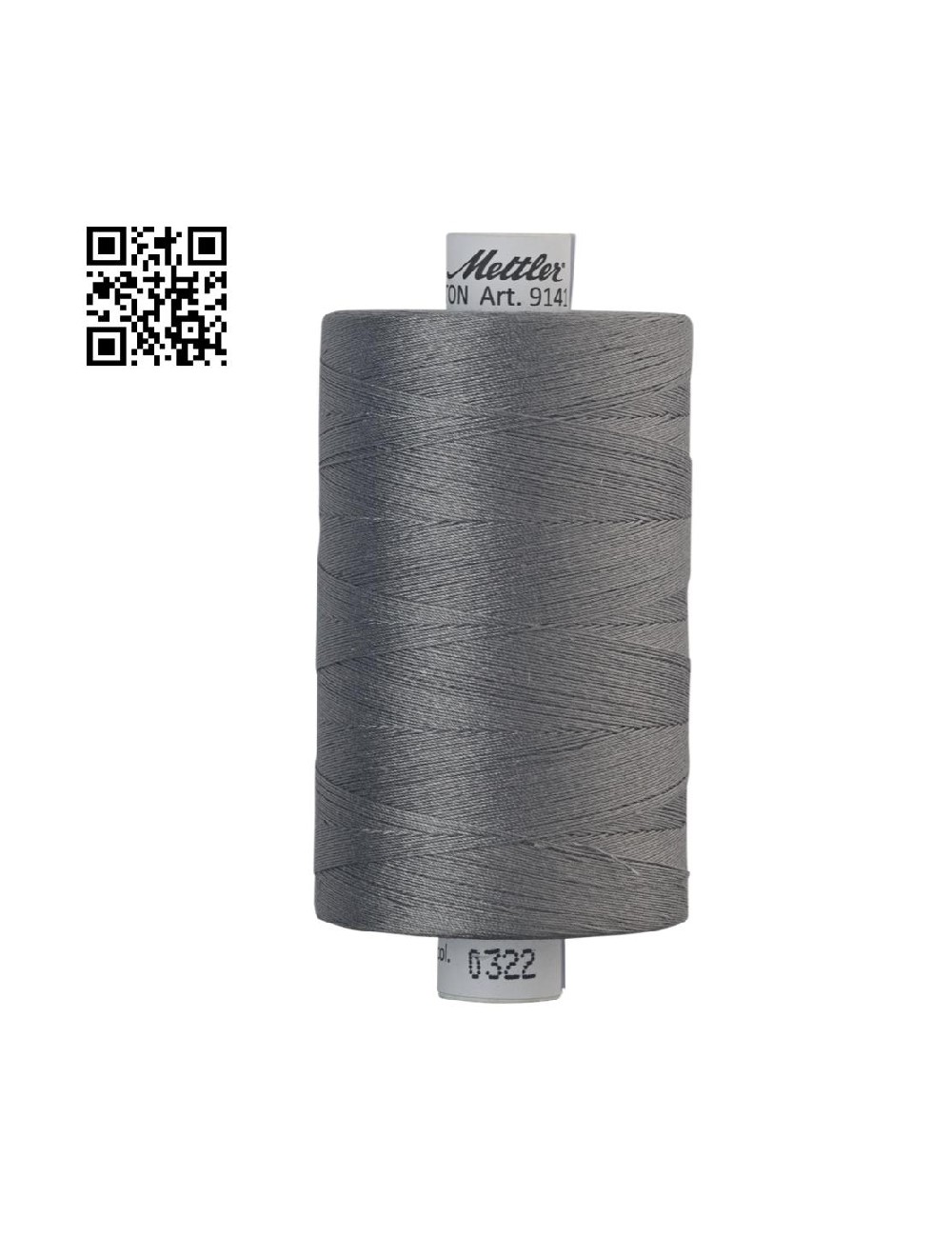 Hilo de algodón Silk Finish nº40 - Grupo Amann Mettler. Disponible en caja de 5 carretes de 1000mts - Ref. 9141